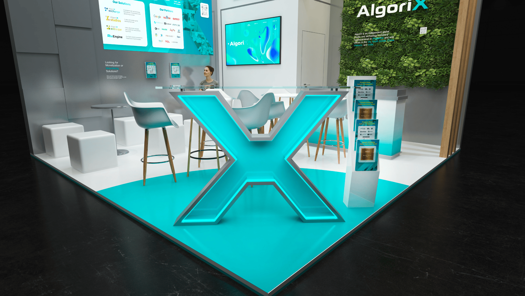 AlgoriX DMEXCO 2024 Booth 2